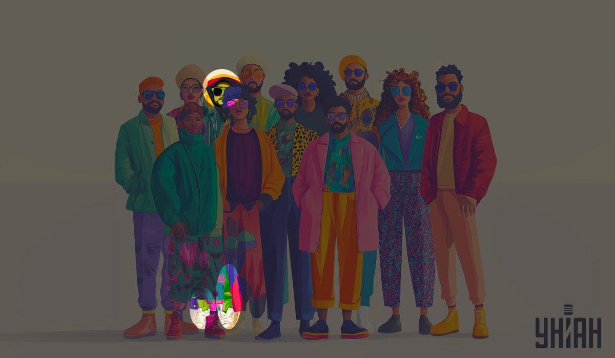 Az idegen zöld ember volt / Moje kollázs