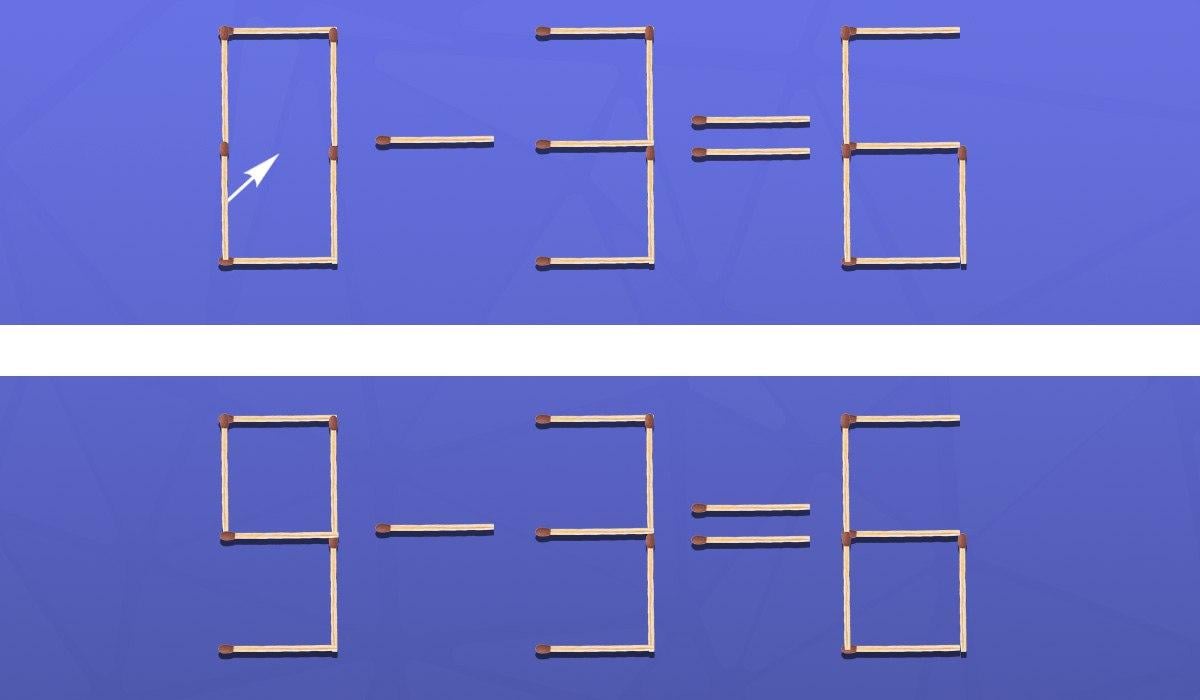 Csak egy zseni képes 9 másodperc alatt megoldani egy gyufaszálas rejtvényt.