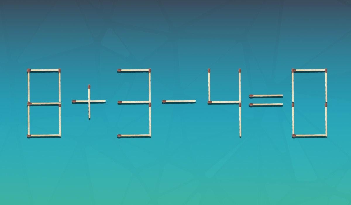 Az emberek 98%-a nem tudja megoldani a gyufásdobozos rejtvényt: csak a zsenik képesek rá