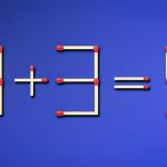 Egy gyufát kell feldobnod, hogy jól csináld: egy gyors teszt-IQ teszt Egy gyufát kell feldobnod, hogy jól csináld: egy gyors teszt-IQ