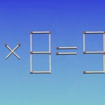 Gyors IQ-teszt: két gyufát kell eltávolítanod, hogy az egyenlőség helyes legyen. Gyors IQ-teszt: két gyufát kell eltávolítanod, hogy az egyenlőség helyes