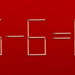 Meg kell húzni egy mérkőzést, és az egyenlőség helyes lesz: